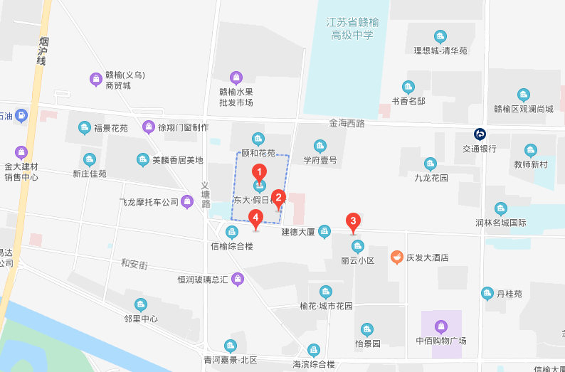 赣榆东大花园位置图