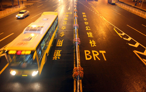 赣榆BRT专用车道